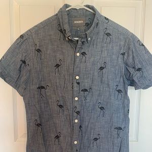 Bonobos. Denim Button-Down. Size Small.
